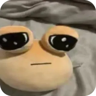 👓 bb551e97 frog, plush, toy, cute, soft, animal telegram sticker