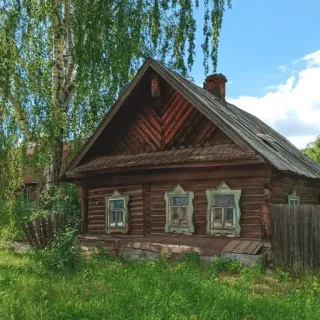 🏡 efa5c6be บ้าน, ชนบท, สถาปัตยกรรม, ไม้, กระท่อม, หมู่บ้าน, อาคาร, ธรรมชาติ telegram sticker