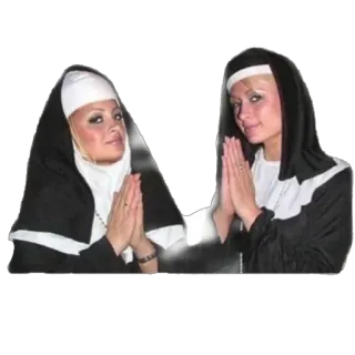 🙏 1e062283 suore, religione, offensivo, derisorio, umorismo whatsapp sticker