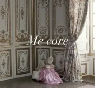 🐚 4b163d6c Me core déco, intérieur, esthétique, pièce whatsapp sticker