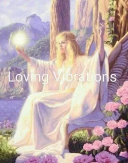 🌟 c0ec577e Loving Vibrations ange, vibrations, aimant, spirituel, déesse, divin, énergie whatsapp sticker