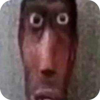 😳 647f8b2f Meme, Lucu, Wajah, Aneh, Internet, Potret telegram sticker