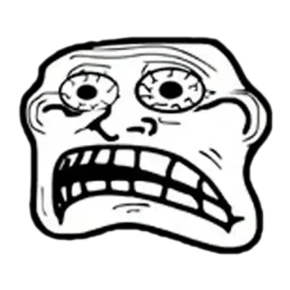 🥳 1f8b07e7 Trollface, Meme, Internet, Ekspresi, Lucu telegram sticker