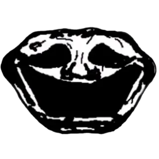 😏 2be6b136 Trollface, Meme, Internet, Troll telegram sticker