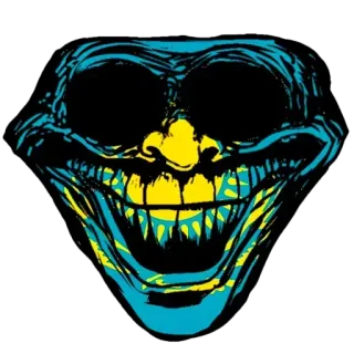 😷 91e6ac32 Trollface, Meme, Kazakhstan, Internet, Troll telegram sticker
