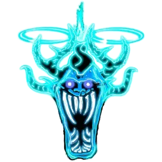 🙃 a531679d Monster, Menakutkan, Iblis, Hantu, Tengkorak telegram sticker