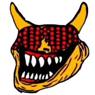 😰 a693d833 setan, horor, iblis, monster, menakutkan, jahat telegram sticker