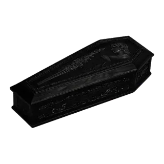 ⚰️ 4b943796 coffin, death, funeral, gothic, mourning, burial telegram sticker