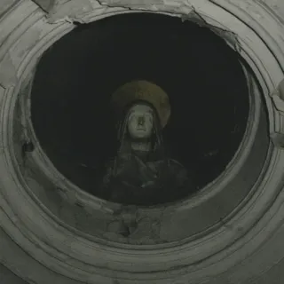 ⭕️ 7bc63ec8 statue, religion, halo, art, sculpture, religious art telegram sticker