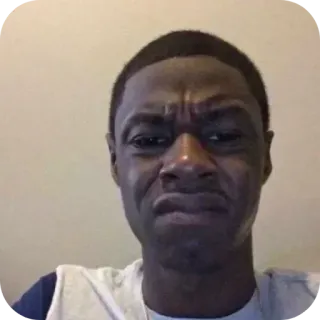 🤢 9c987b17 лицо, выражение, отвращение, человек, реакция telegram sticker