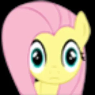 😳 148a6a0e Fluttershy My Little Pony kartun, hewan, imut, kuda poni, persahabatan, kuda telegram sticker