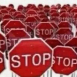 ⛔️ 5c65a72e STOP Rambu berhenti, Keselamatan jalan, Lalu lintas, Rambu peringatan, Mengemudi, Hati-hati telegram sticker