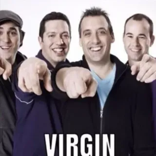 🫵 c4fb6e41 VIRGIN lucu, meme, lelucon, komedi telegram sticker