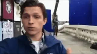 🌹 d4a4127f Tom Holland attore, celebrità, uomo, persona whatsapp sticker