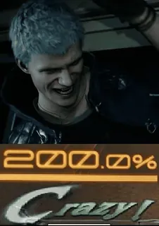 😝 15435434 200.00%
Crazy! jeu vidéo, fou, drôle, mème, pourcentage, Devil May Cry telegram sticker