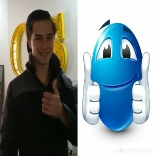 🌟 fb991163 Kciuk w górę, Pozytywne, Akceptacja, Zgoda, Zachęta, Lubię to telegram sticker