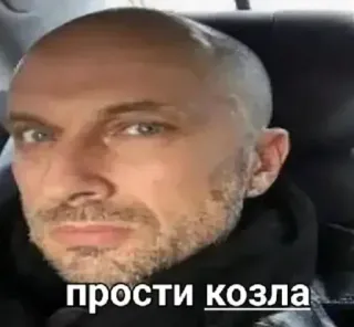 😓 6e948c6e прости козла man, face, expression, portrait telegram sticker