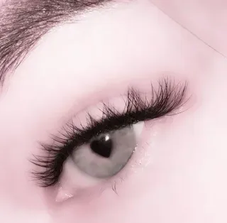 👁 257c667d oeil, cils, coeur, beauté, maquillage telegram sticker