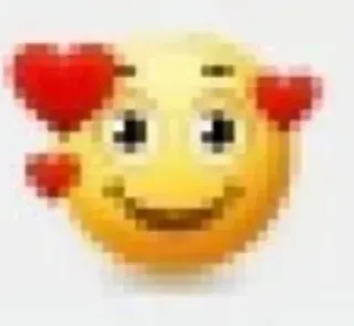 🥰 7c98c855 emoji, joyeux, amour, coeurs telegram sticker