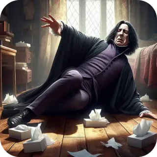 😩 c7acc09d Severus Snape Harry Potter professeur, sorcier, potion, film, magie, enchanteur, déchu telegram sticker
