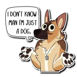 Seven telegram stickers