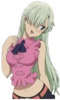 😳 429140da Elizabeth Liones The Seven Deadly Sins Anime, Elizabeth, Seven Deadly Sins, Liones, Prinzessin, süß whatsapp sticker