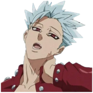 😐 a1ffa5aa Ban Anime, Seven Deadly Sins, Fox Sin, Unsterblichkeit, Fuchs Sünde der Gier whatsapp sticker