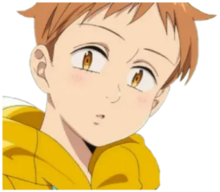 🤨 a9f890d3 King Seven Deadly Sins Anime, Fee, Figur, König whatsapp sticker
