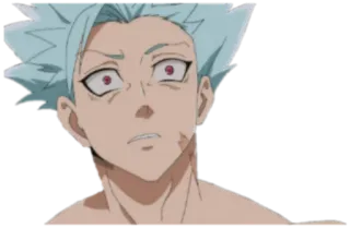 😳 e70e0bc5 Ban Seven Deadly Sins Anime, Charakter, Manga, Ban whatsapp sticker