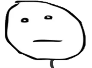 😐 b8911c4f cartoon, face, drawing, expression, neutral, sketch, simple telegram sticker