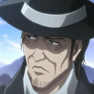 🔪 8fb50980 Zeke Yeager Attack on Titan アニメ, キャラクター, ファンアート, ポートレート telegram sticker