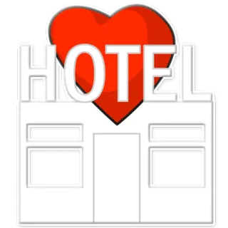 💝 adfe4ffc HOTEL Hôtel, Amour, Coeur, Voyage, Vacances whatsapp sticker