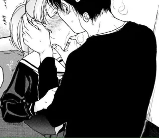 🌟 153f9edb baciare, manga, anime, romance whatsapp sticker