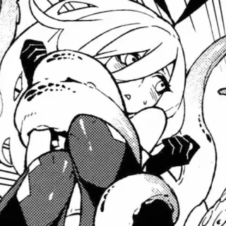 👌 ec8c36f9 漫画, 动漫, 章鱼, 触手, 女孩 whatsapp sticker