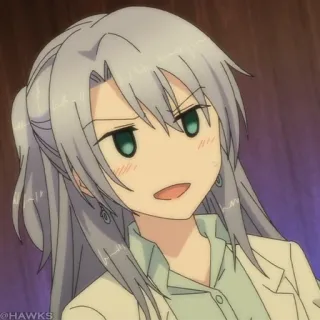 🧪 5ec02167 animé, fille, personnage, expression telegram sticker