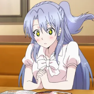 🧪 7a9bd8dd animé, fille, dessin animé, personnage telegram sticker