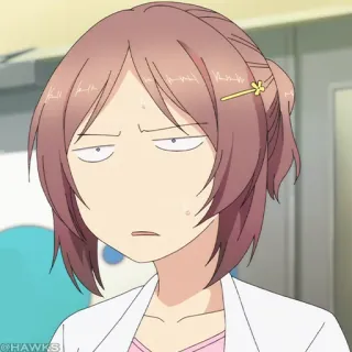 🧪 95e5785d Anime, Femme, Expression faciale, Dessin animé, Personnage telegram sticker