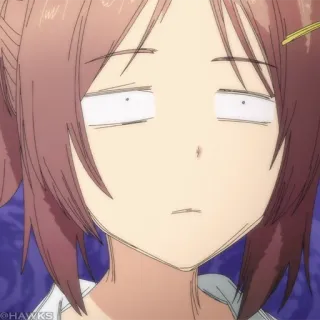 🧪 cdf61058 animé, fille, dessin animé, expression telegram sticker