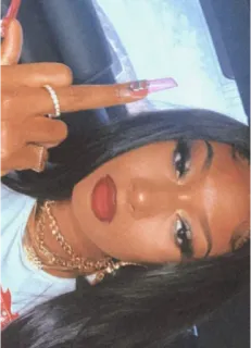 🖕 83241ac5 가운데 손가락, 공격적인, 여자, 제스처, 손톱 telegram sticker