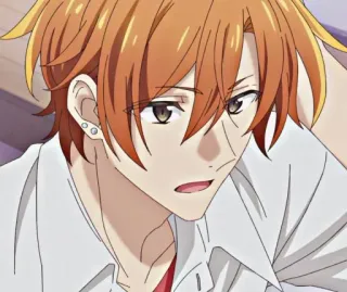 😟 424603ed Anime, Cartoon, Manga, Portret, Personage, Illustratie telegram sticker