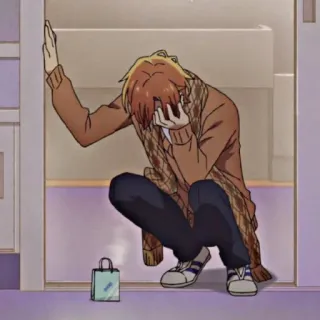 Sasaki & Miyano telegram stickers