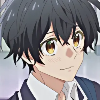 ☺️ dcac6c7f Anime, Jongen, Personage, Portret telegram sticker