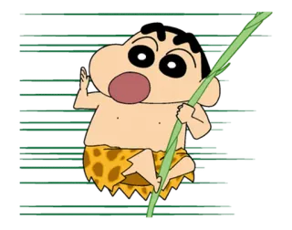 🏃 126af5f9 Shin-chan Crayon Shin-chan 蜡笔小新, 动漫, 漫画, 卡通, 人物 telegram sticker