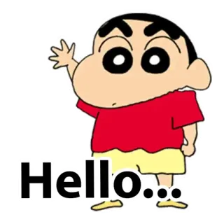 Shinchan whatsapp stickers