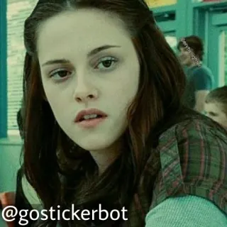 ▫ 83fb77cf Bella Swan Twilight @gostickerbot kristen stewart, bella, twilight, film, young adult, vampir, gostickerbot telegram sticker
