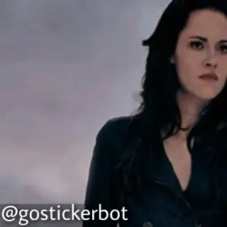 ▫ 9546a632 Bella Swan Twilight @gostickerbot Bella Swan, Twilight, Kristen Stewart, Film, Vampir, Romantik telegram sticker