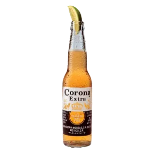 😏 029da394 Corona Extra cerveza, alcohol, corona, lima, bebida, botella telegram sticker