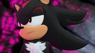 🙄 832da56b Shadow the Hedgehog erizo, sombra, sonic, dibujos animados, animal telegram sticker