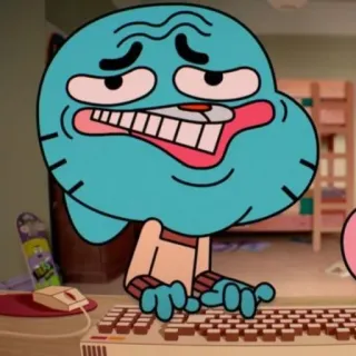Gumball Watterson telegram stickers