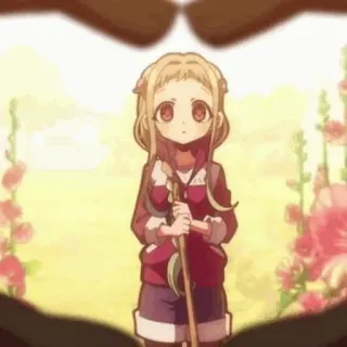 🌸 94a9a00c Yashiro Nene Toilet-bound Hanako-kun Anime, Manga, Yashiro Nene, Karakter, Lucu, Gadis telegram sticker